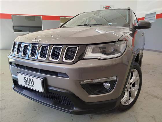 JEEP COMPASS 2.0 16V FLEX LONGITUDE AUTOMÁTICO JEEP COMPASS 2.0 16V FLEX LONGITUDE AUTOMÁTICO